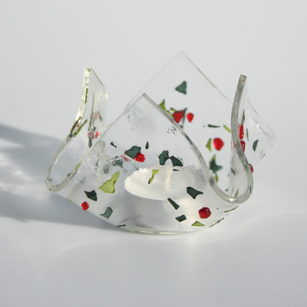 Holly Berry Tealight Holder